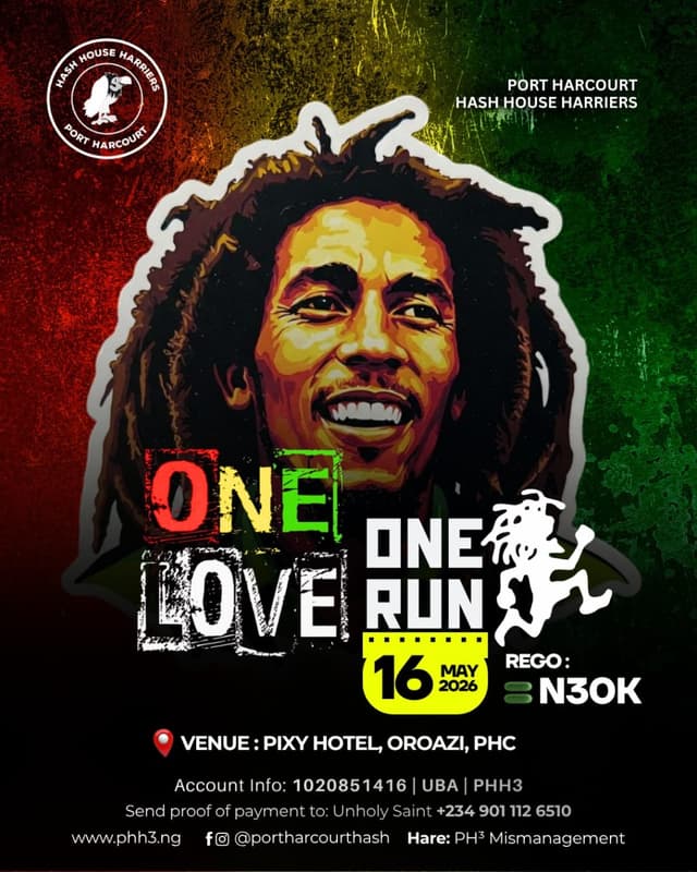 One Love One Run logo
